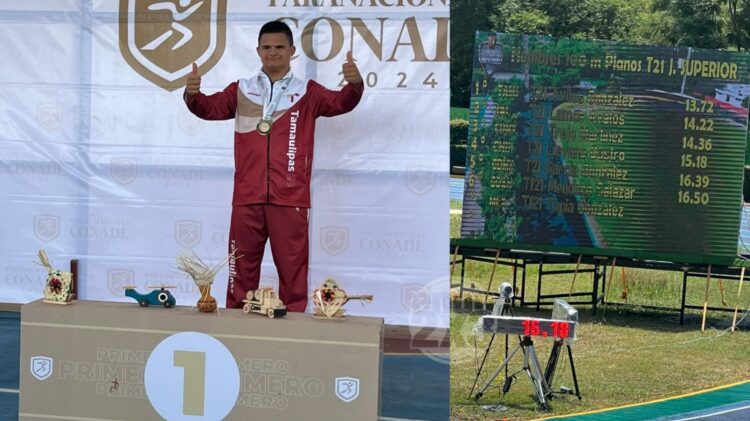 Alex Avilés, atleta tamaulipeco