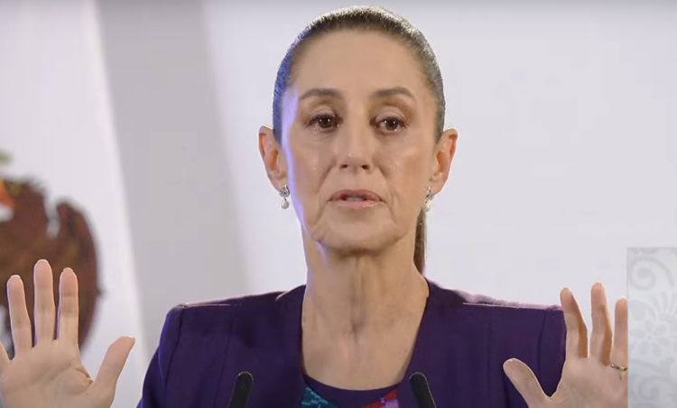 Estrategia de seguridad va a funcionar: Sheinbaum. Foto tomada de video