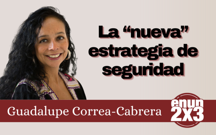 Guadalupe Correa | La “nueva” estrategia de seguridad
