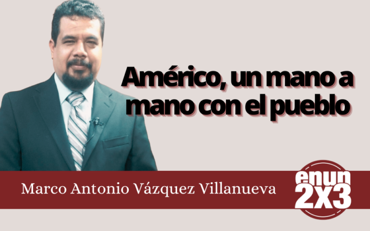 Marco Antonio Villanueva | Américo, un mano a mano con el pueblo