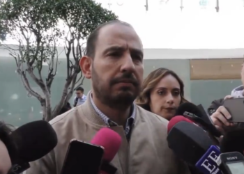 Ahora resulta que el indignado es el expresidente: Marko Cortés se lanza contra Felipe Calderón. Foto tomada de video