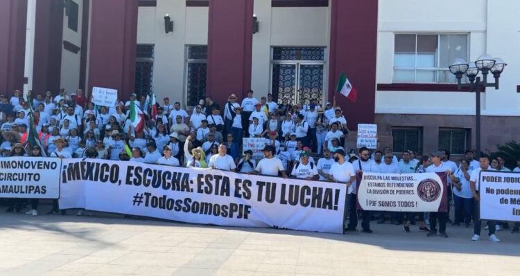 Trabajadores del Poder Judicial mantendrán paro indefinido en Tamaulipas | Foto: Web