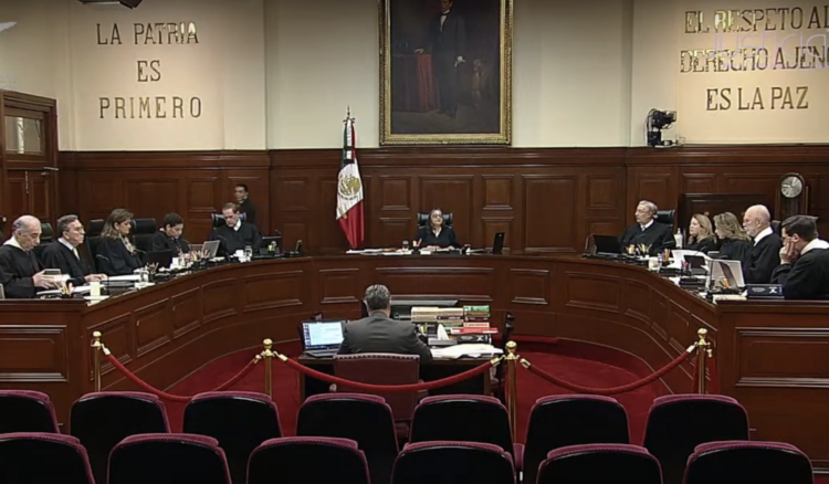 SCJN admite analizar la Reforma al Poder Judicial. Foto tomada de video