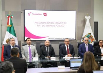 Realizan examen para aspirantes a notarios públicos en Tamaulipas