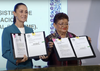 Sheinbaum enviará al Senado iniciativa para la clarificación de elección de jueces y magistrados. Foto tomada de video