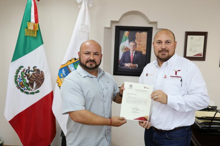 Nombran a Jorge Ernesto Espinosa como titular de la Comisión Estatal de Búsqueda. Foto de Gobierno de Tamaulipas