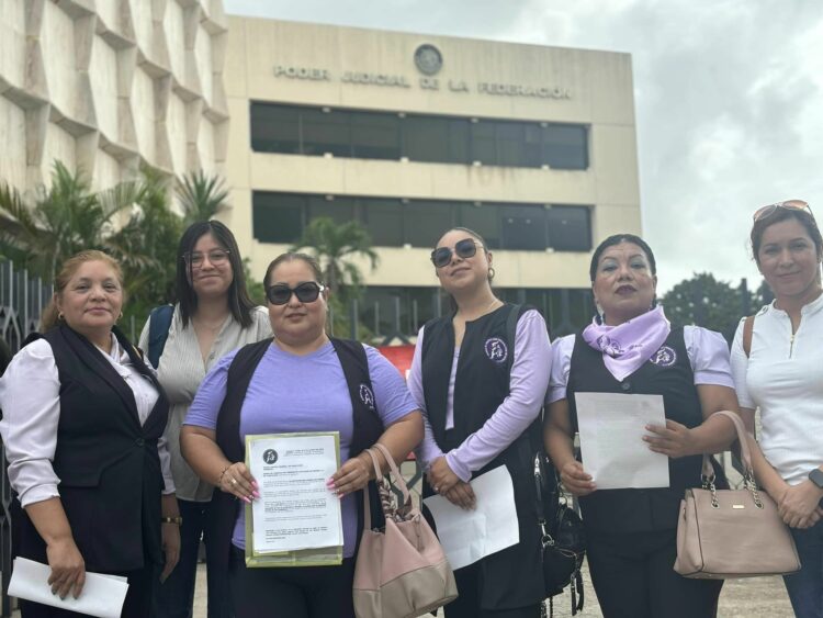 Abogadas exigen reactivar actividades en el PJF para que no se violenten derechos ciudadanos. Foto de Facebook Nury Romero
