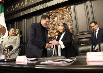 Desconoce Sheinbaum reunión entre Noroña y Piña. Foto de X Gerardo Fernández Noroña