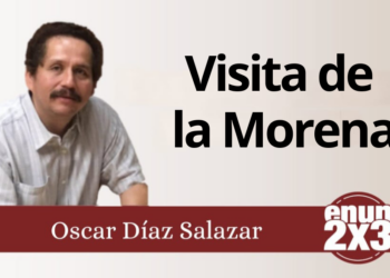 Óscar Díaz Salazar | Visita de la Morena