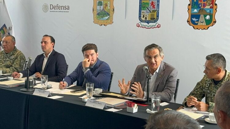 Fortalecen Tamaulipas, Nuevo León y Coahuila acciones de Seguridad