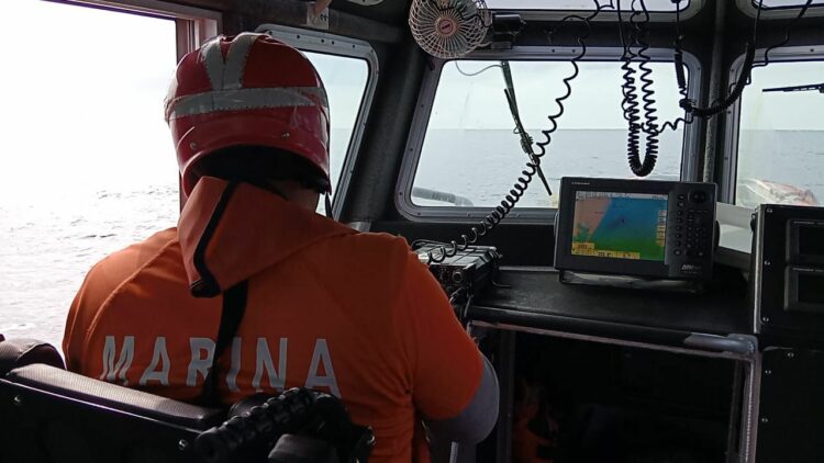 Continúa búsqueda de buque desaparecido en el Golfo de México. Foto cortesía