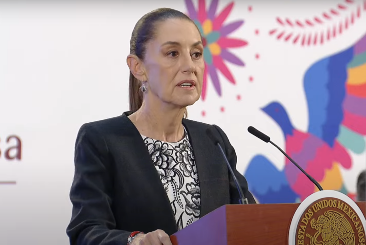 "Va a haber una buena relación", asegura Sheinbaum tras amenaza de Trump sobre aranceles. Foto tomada de video