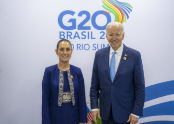 Sheinbaum pide a Biden información completa sobre detención de 'El Mayo'. Foto de X @Potus