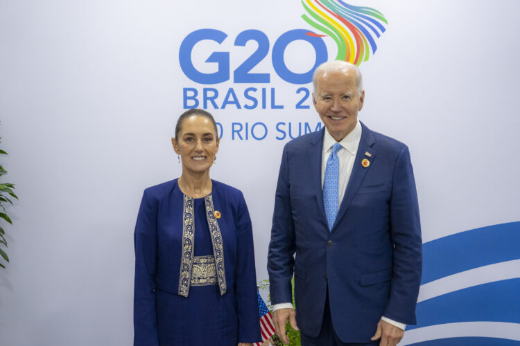 Sheinbaum pide a Biden información completa sobre detención de 'El Mayo'. Foto de X @Potus