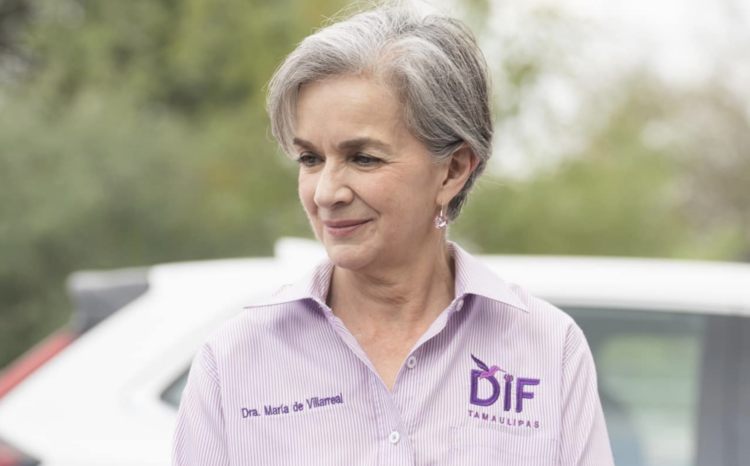 María Santiago de Villarreal, presidenta del DIF mejor aprobada a nivel nacional. Foto de Facebook María Santiago de Villarreal