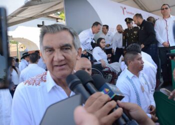 Niega AVA que seguridad esté rebasada en Tamaulipas; refuerzan operativos tras enfrentamientos. Foto de Josué Escamilla