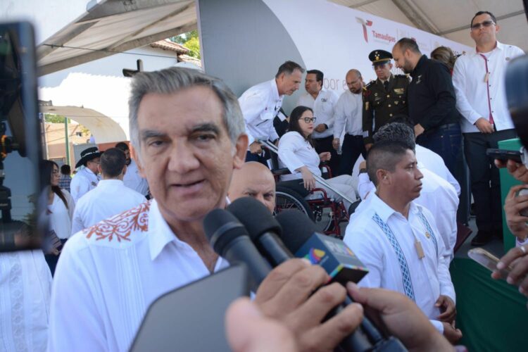 Niega AVA que seguridad esté rebasada en Tamaulipas; refuerzan operativos tras enfrentamientos. Foto de Josué Escamilla