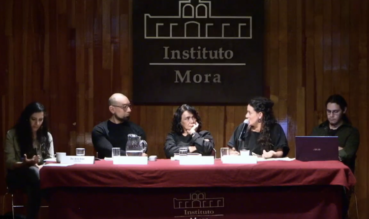 Presentan el libro 'Política comunal y autonomía urbana, mujeres de barrio produciendo lo común'. Foto tomada de video