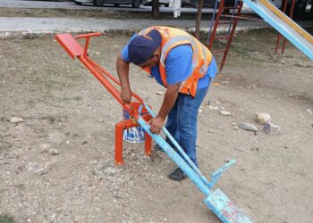 Ayuntamiento de Victoria realiza saneamiento de espacios públicos