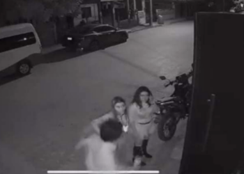 Solicitan apoyo para joven golpeada por su novio fiesta de Halloween en Ciudad Madero. Foto tomada de video