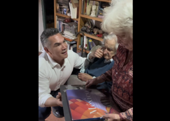 El repentino giro a la izquierda de Alito Moreno. Foto tomada de video