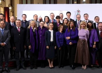 Empresarios cierran filas con Sheinbaum ante amenazas de Trump. Foto de Presidencia de México