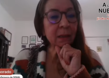 "Buscar a una persona migrante es muy difícil": Ana Enamorado y su búsqueda de casi 15 años por encontrar a su hijo. Foto tomada de video