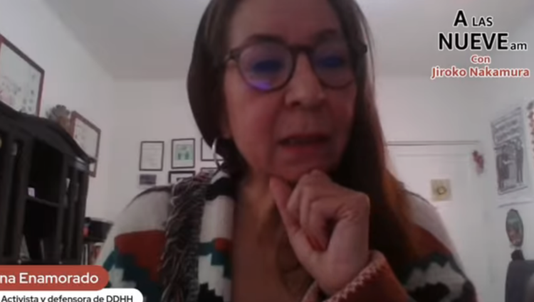 "Buscar a una persona migrante es muy difícil": Ana Enamorado y su búsqueda de casi 15 años por encontrar a su hijo. Foto tomada de video