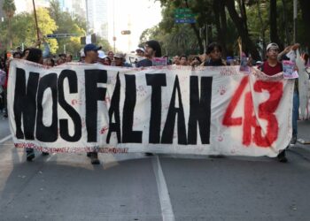 "Nadie va a proteger a nadie": Sheinbaum tras reunión con padres de Ayotzinapa. Foto de ONU-DH