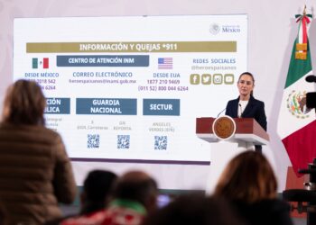 "Estamos preparados": Sheinbaum sobre posibles repatriaciones de migrantes. Foto de Presidencia de México