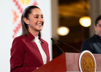 Sheinbaum se reunirá en enero con el INE previo a elección judicial. Foto de Presidencia de México