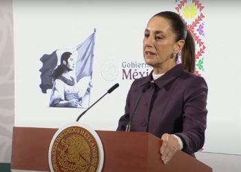 "Fue su decisión votar a favor de la reforma judicial": Sheinbaum descarta negociación con los Yunes. Foto tomada de video