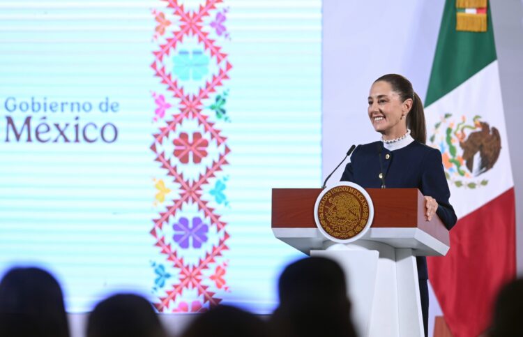 Convocarán a gobernadores del norte ante posibles deportaciones masivas de EE.UU.. Foto de Presidencia de México
