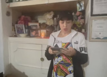 Líder de desaparecidos que pide intervención del CDG pasa primera etapa de elección judicial. Foto tomada de video