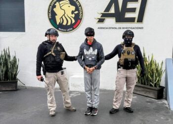 Detienen a Christian 'N' presunto agresor de la joven Melanie. Foto de Fiscalía Nuevo León