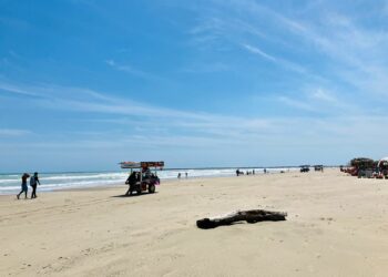 Playas de Tamaulipas, aptas para la población según Cofepris. Foto de Tania Villanueva para EnUn2x3