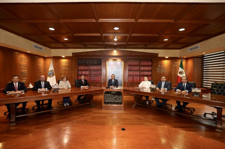 Magistrados de Tamaulipas. Foto de Poder Judicial Tamaulipas