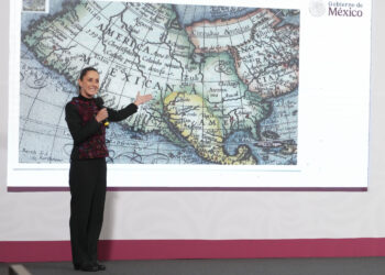 "¿Por qué no le llamamos América Mexicana?": Sheinbaum responde a Trump. Foto de Presidencia de México