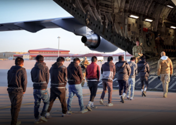 Migrantes deportados de Estados Unidos. Foto de @TheWhiteHouse