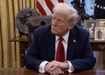 El presidente de Estados Unidos, Donald Trump. Foto tomada de video