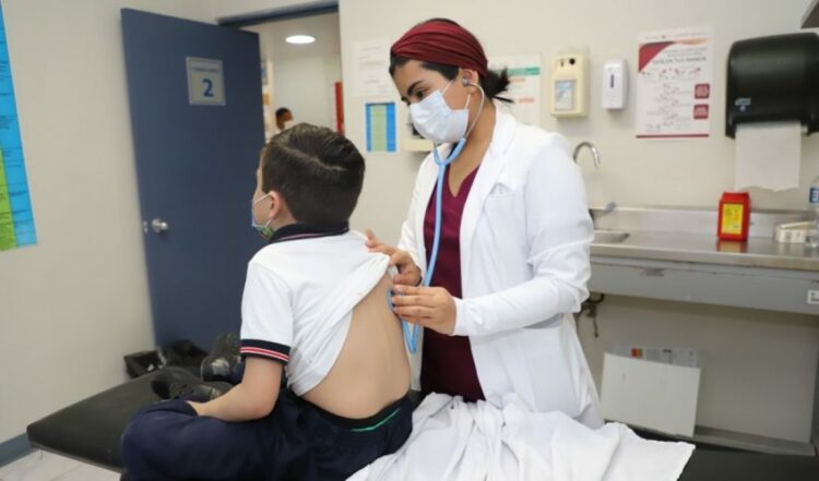 Más de 270 personas han sido hospitalizadas por enfermedades respiratorias en Tamaulipas. Foto de Secretaría de Salud Tamaulipas