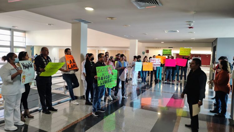 Trabajadores del Hospital Regional de Alta Especialidad de Victoria podrían irse a paro definitivo