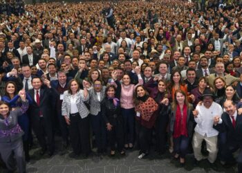 En encuentro inédito, más de 2 mil alcaldes se reúnen con Sheinbaum. Foto de X Claudia Sheinbaum