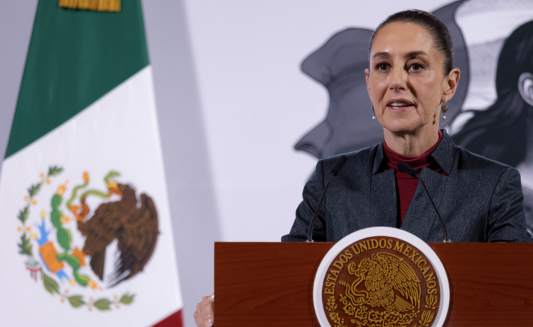 "Tenemos plan A, B y C": Sheinbaum sobre aranceles anunciados por Trump. Foto de Presidencia de México
