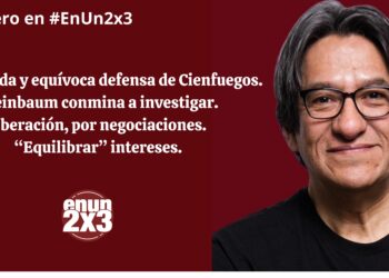 Atropellada y equívoca defensa de Cienfuegos. Sheinbaum conmina a investigar. Liberación, por negociaciones. «Equilibrar» intereses
