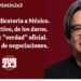 DEA: con dedicatoria a México. Nuevo directivo, de los duros. Cienfuegos: «verdad» oficial. Constancia de negociaciones