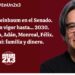 Le ganan a Sheinbaum en el Senado. Reformas, en vigor hasta… 2030. Verde, Velasco, Adán, Monreal, Félix. Verástegui: familia y dinero.