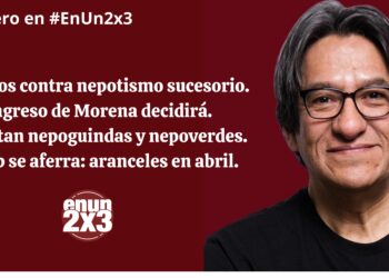 Paliativos contra nepotismo sucesorio. Congreso de Morena decidirá. Se desatan nepoguindas y nepoverdes. Trump se aferra: aranceles en abril