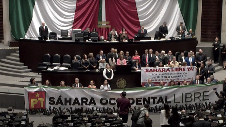 Acusa PT sesión solemne para legislador de Marruecos a cambio de "borrachera". Foto tomada de video
