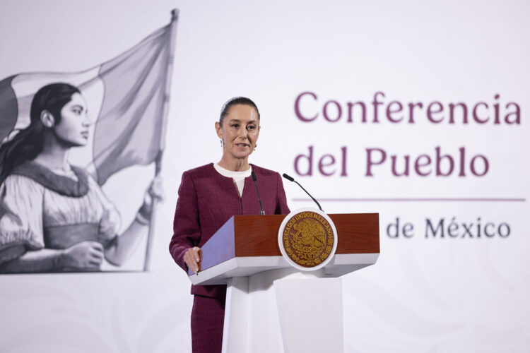 "No establecemos relaciones de complicidad ni de contubernio con nadie": Sheinbaum descarta conocer a Juan Pablo Penilla. Foto de Presidencia de México